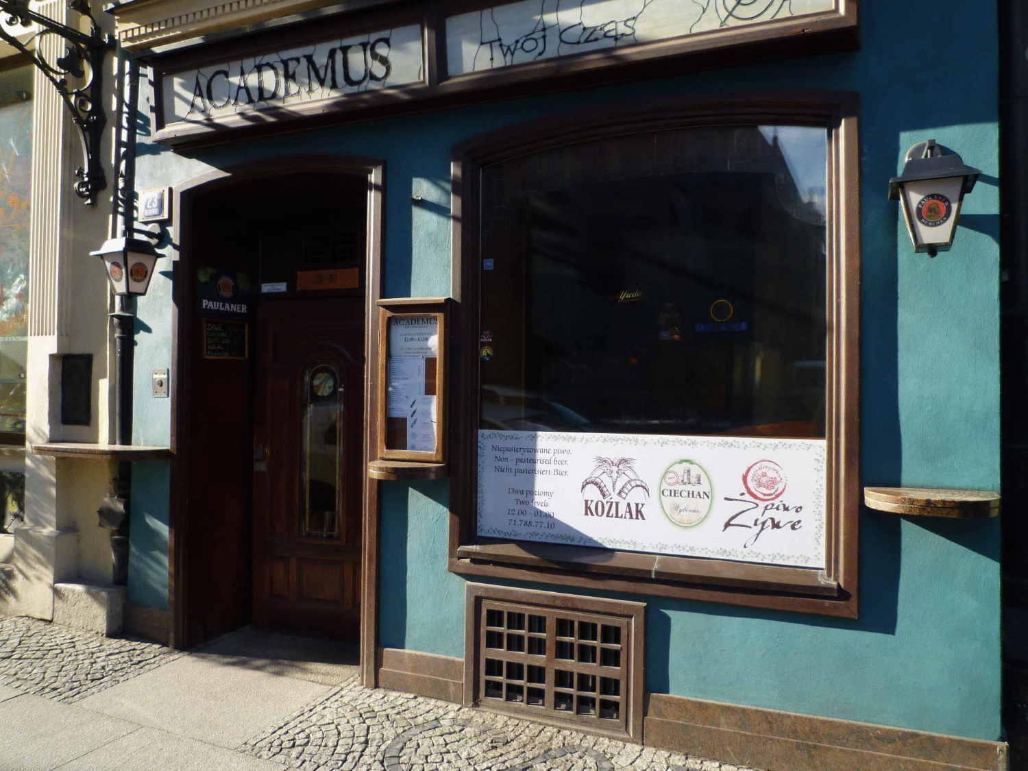 Academus Pub & Guest House Wrocław Exterior foto